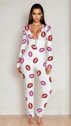 Sexy Open Back Long Johns -3 Wish Sexy Shop SI Q LH111 lips front 1