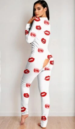 Sexy Open Back Long Johns -3 Wish Sexy Shop SI Q LH111 love back