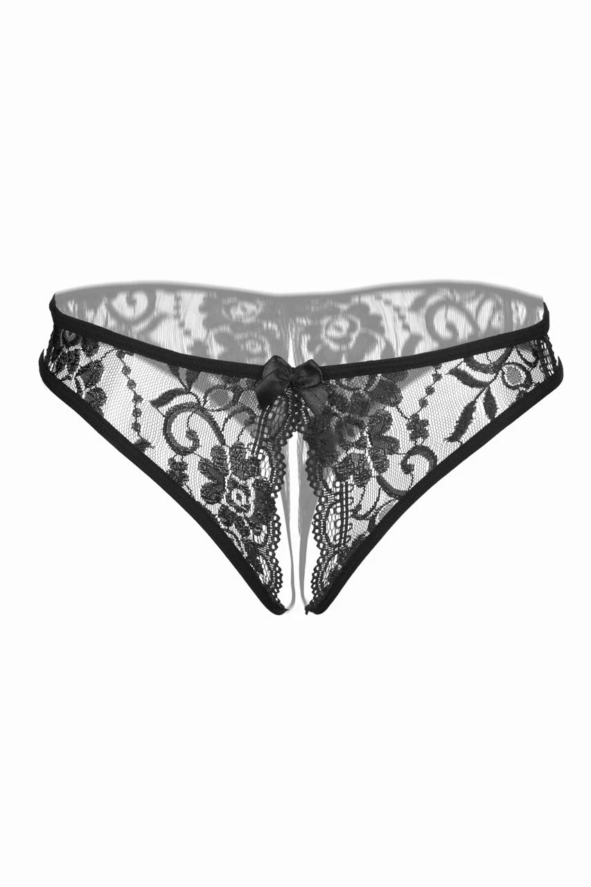 Open Crotch Lace Panty 1 Open Crotch Lace Panty