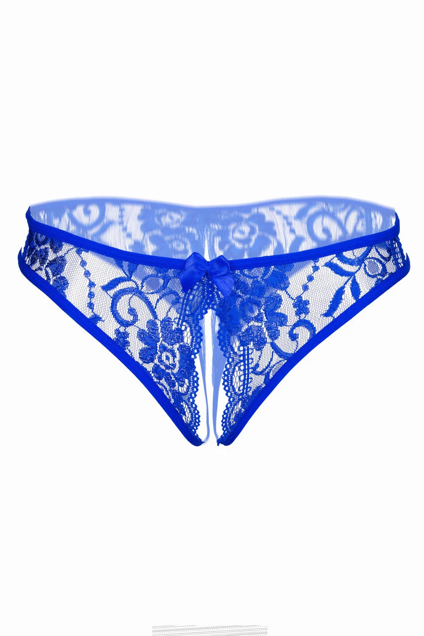 Open Crotch Lace Panty 4 Open Crotch Lace Panty - Image 4