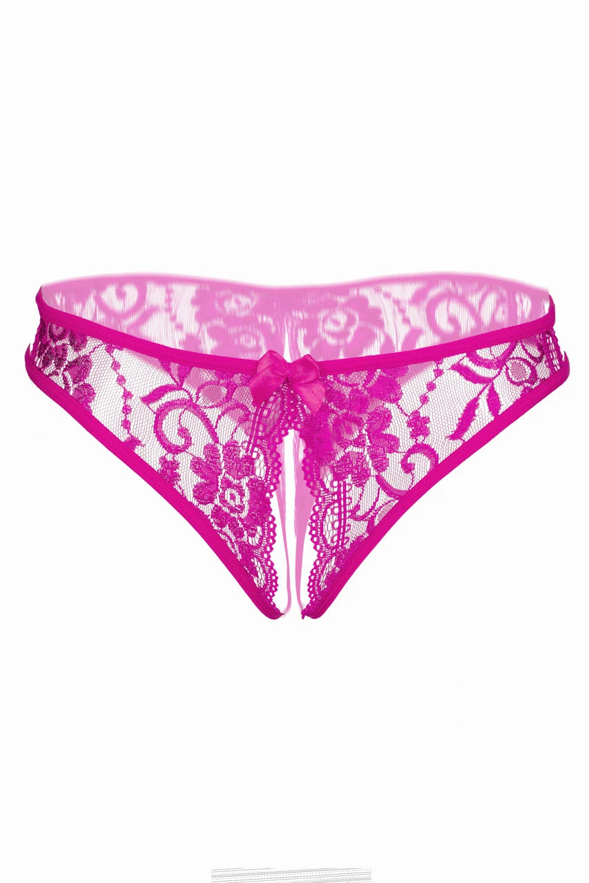Open Crotch Lace Panty 5 Open Crotch Lace Panty - Image 5