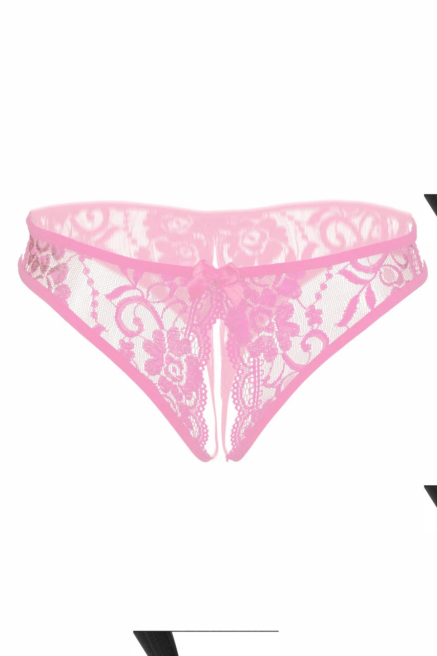 Open Crotch Lace Panty 6 Open Crotch Lace Panty - Image 6
