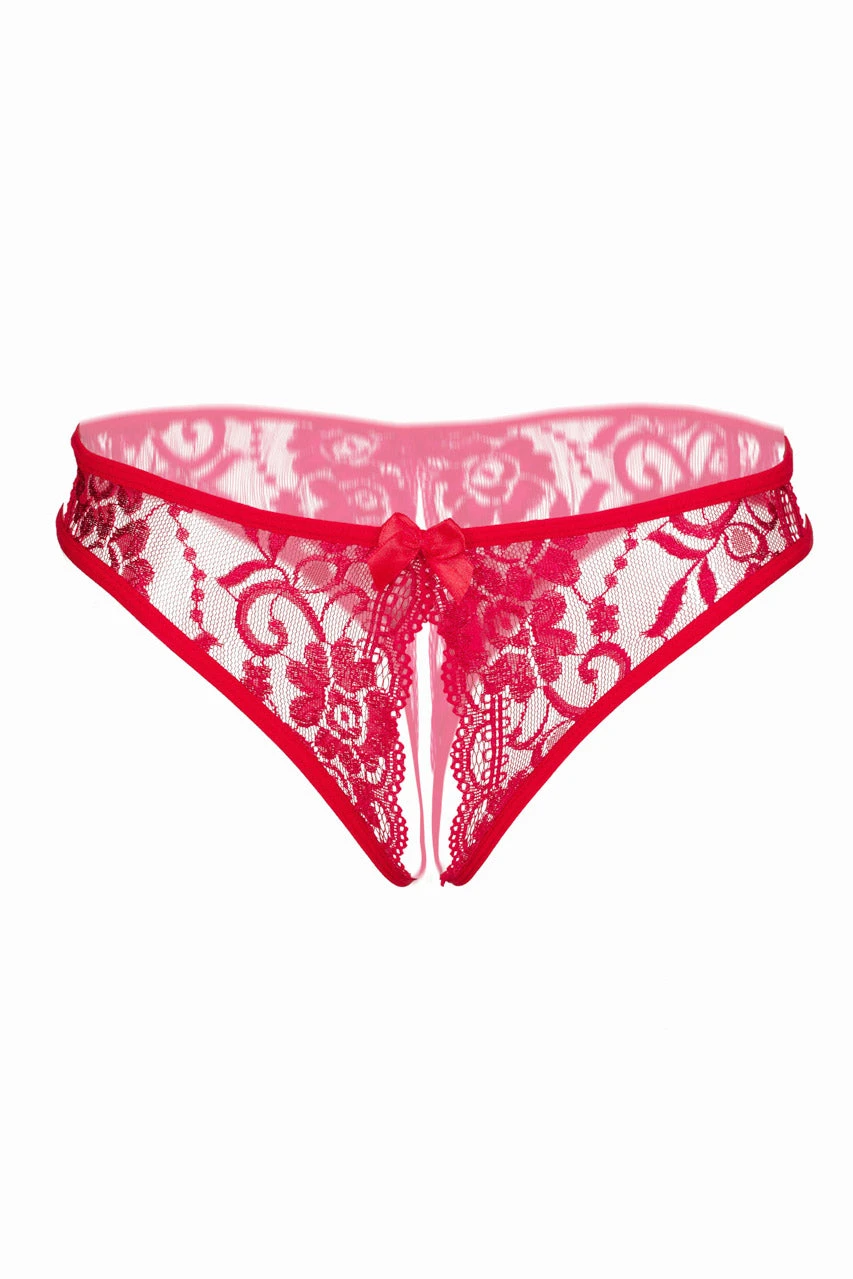 Open Crotch Lace Panty 7 Open Crotch Lace Panty - Image 7