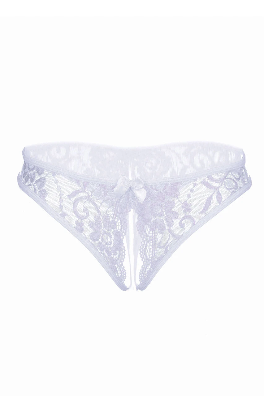 Open Crotch Lace Panty 8 Open Crotch Lace Panty - Image 8
