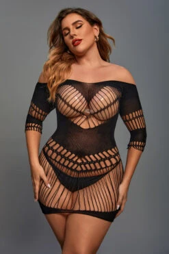 Slashed Seamless Chemise