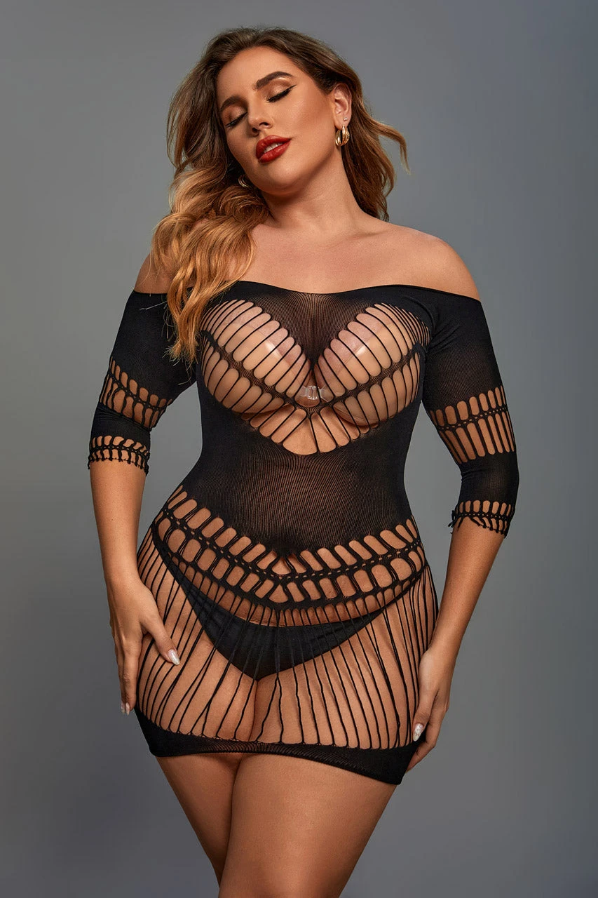 Slashed Seamless Chemise 1 Slashed Seamless Chemise