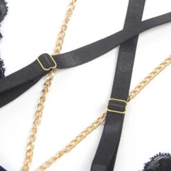 Burgundy Faux Leather Teddy Lingerie -3 Wish Sexy Shop SIR81266 4