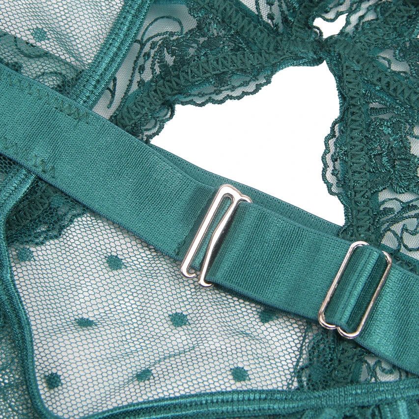 Embroidered Lace Cut Lingerie Teddy 20 Embroidered Lace Cut Lingerie Teddy - Image 20