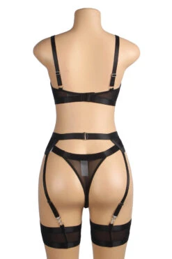 Bondage Bra And Garterbelt Set -3 Wish Sexy Shop SIR81280 1 6