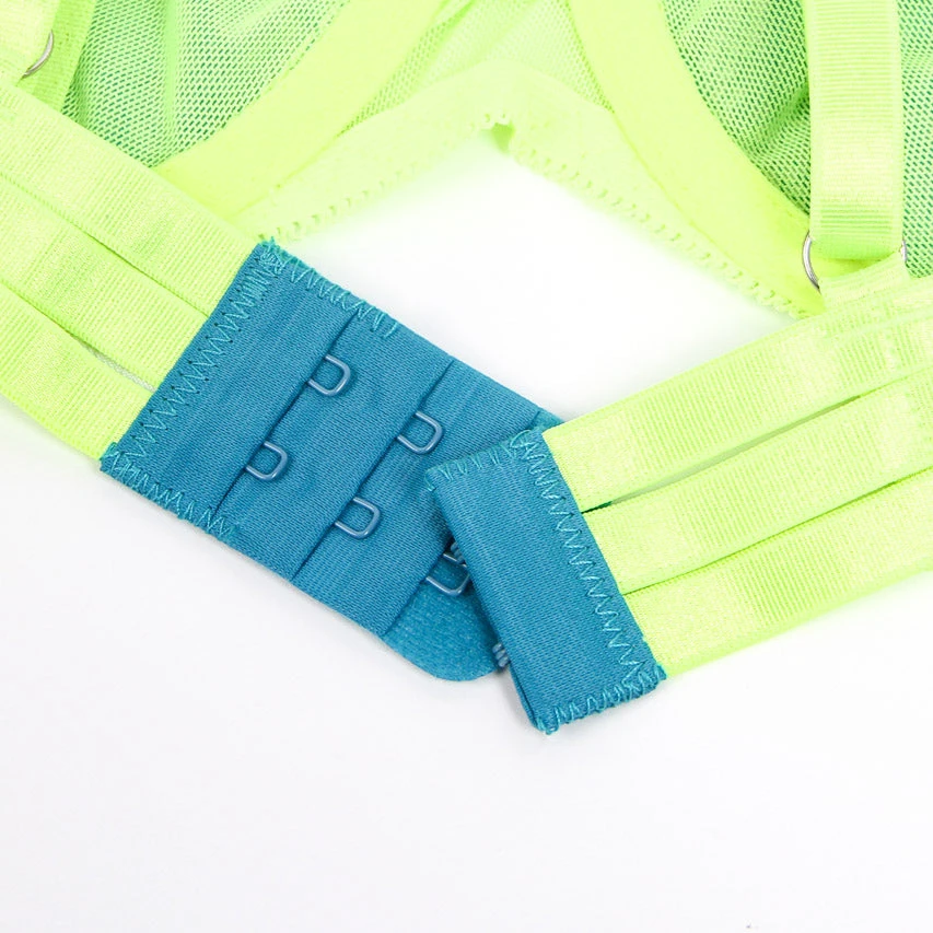 Neon Lace Bra Lingerie Set 8 Neon Lace Bra Lingerie Set - Image 8