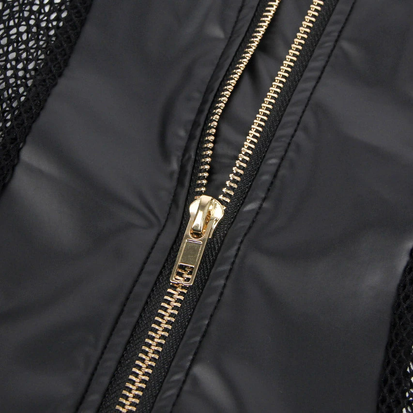 Faux Leather Deep V Lingerie Chemise 7 Faux Leather Deep V Lingerie Chemise - Image 7