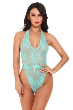 High Hip Lace Teddy 24 High Hip Lace Teddy -3 Wish Sexy Shop W633 Green Purple 2