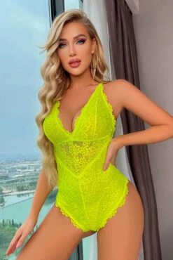 She's A Beauty Teddy -3 Wish Sexy Shop WF5 9713 neon green 7