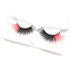 Black And Coral Eyelashes