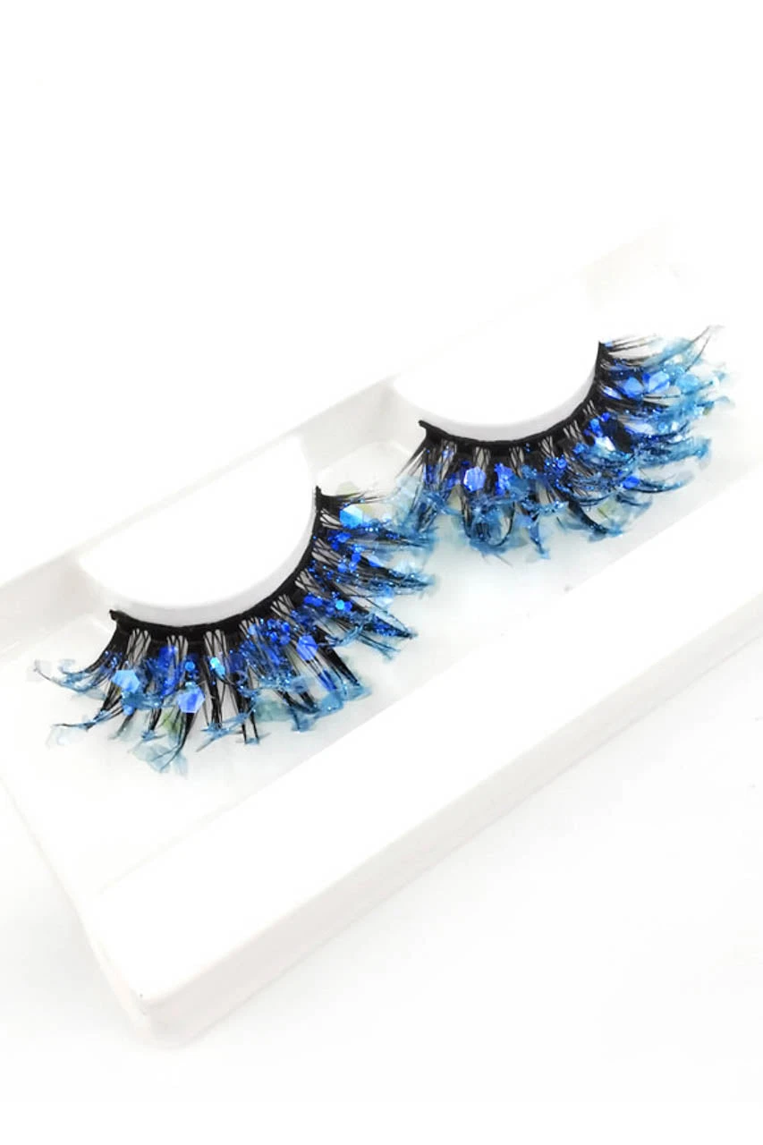 Blue And Black Eyelashes 1 Blue And Black Eyelashes