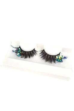 Dark Blue False Eyelashes