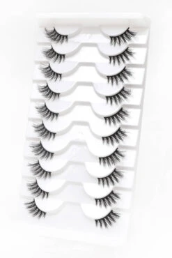 Spaced False Eyelashes