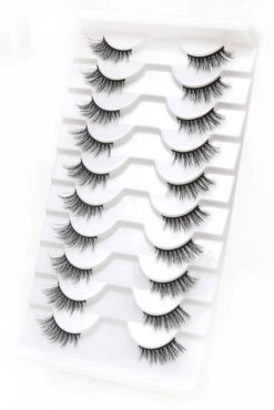 Natural Dark False Eyelashes