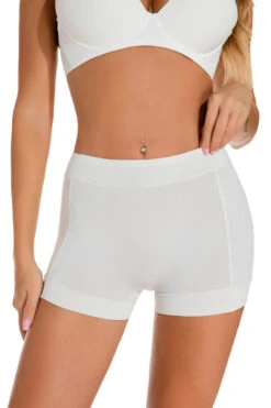 Plus Size Basic Boyshorts -3 Wish Sexy Shop WPF4 1437 white front 47fc5f14 8249 43e7 9c5b 0288b2839269