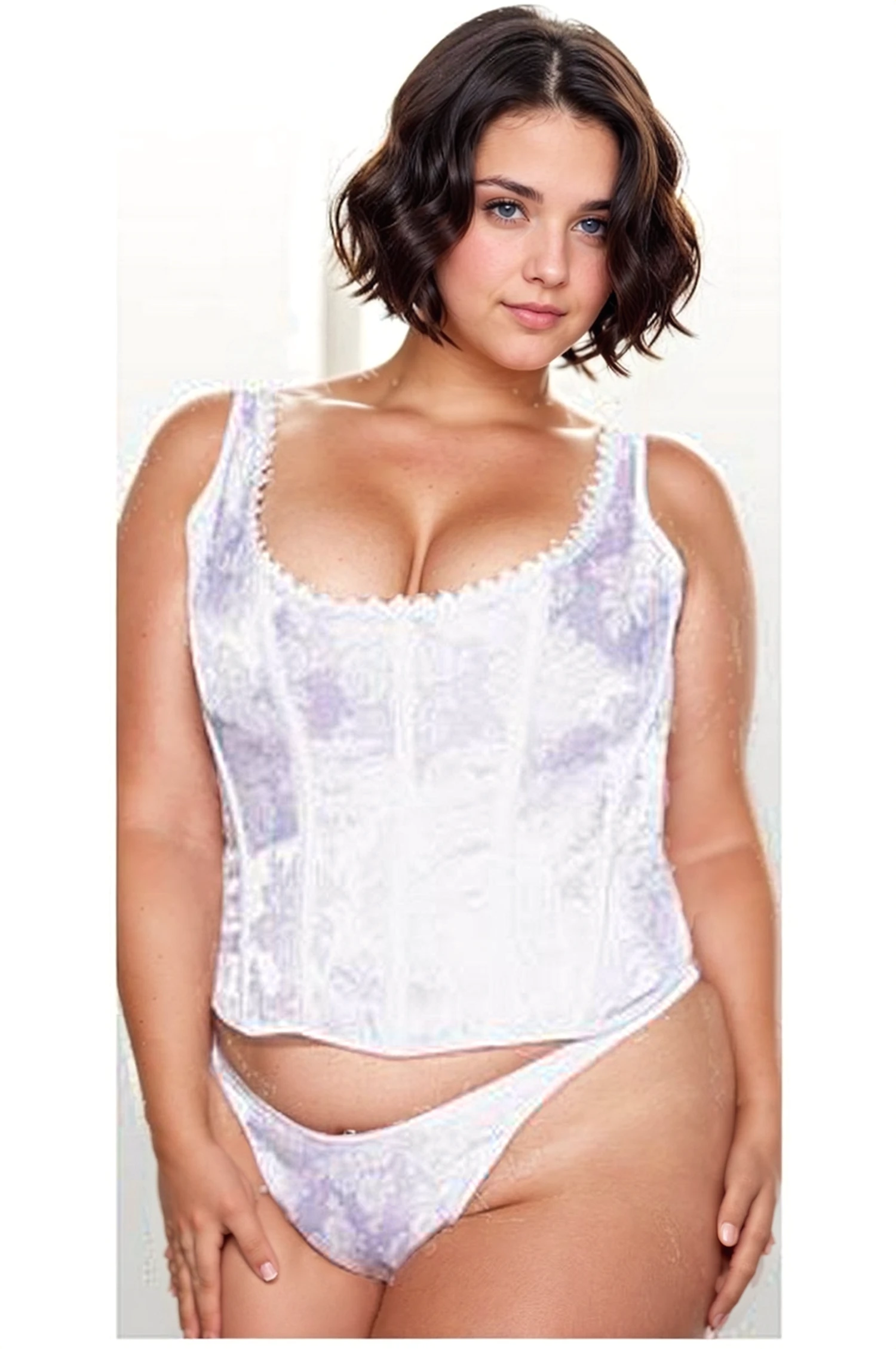 Coquette Plus Size Brocade Corset 1 Coquette Plus Size Brocade Corset