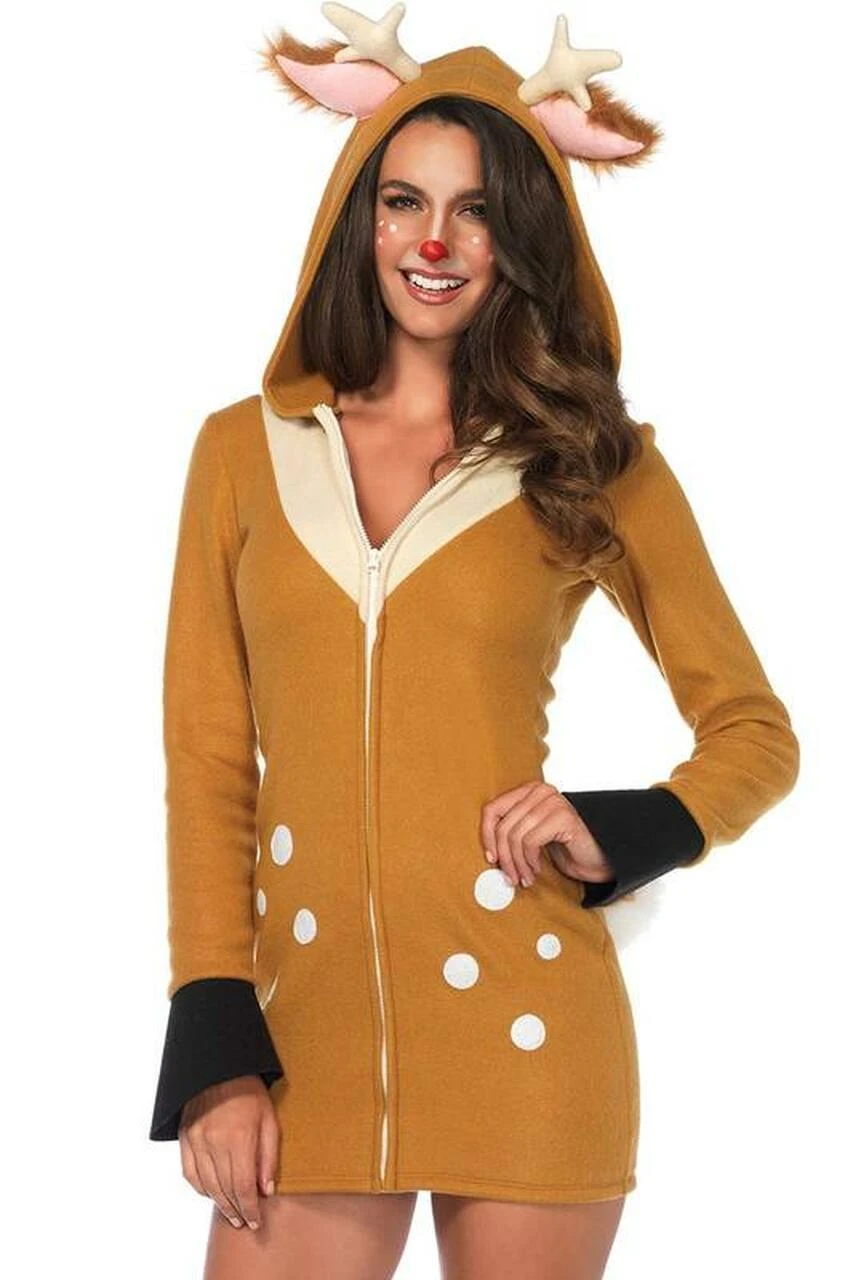 LEG AVENUE Cozy Fawn Costume 2 LEG AVENUE Cozy Fawn Costume - Image 2