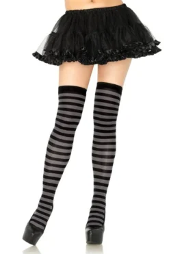 LEG AVENUE Candy Cane Stockings 22 LEG AVENUE Candy Cane Stockings -3 Wish Sexy Shop apijpdsla 05317