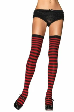 LEG AVENUE Candy Cane Stockings 17 LEG AVENUE Candy Cane Stockings -3 Wish Sexy Shop apirbtqqy 87691