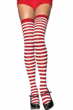LEG AVENUE Candy Cane Stockings 19 LEG AVENUE Candy Cane Stockings -3 Wish Sexy Shop apityvdui 94484