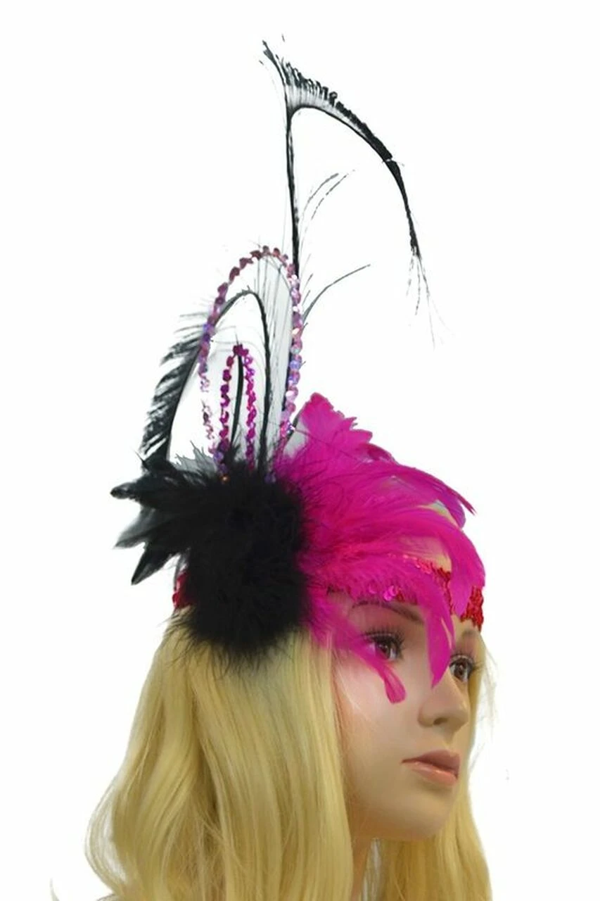 Flashy Feather Headband 2 Flashy Feather Headband - Image 2