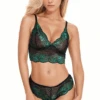 Sexy Swirl Lace Bralette Set