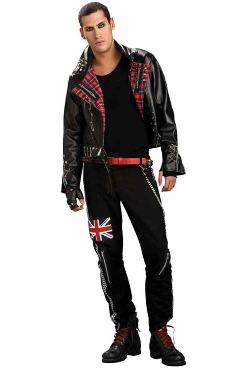 Punked Out Punk Rock Star Costume 1 Punked Out Punk Rock Star Costume