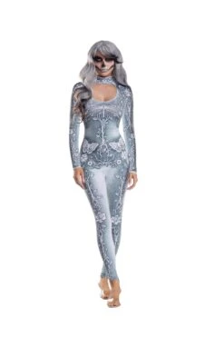 Dreamgirl Beautiful Bones Costume Jumpsuit