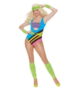 Dreamgirl Let's Get Physical 80s Costume