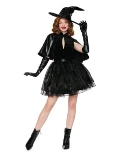 Dreamgirl Black Vintage Witch Costume