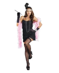 Dreamgirl Basic Flapper Dress