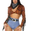 Forplay Plus Size Round 'Em Up Cowgirl Costume