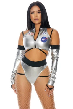Forplay Plus Size To The Moon Astronaut Costume