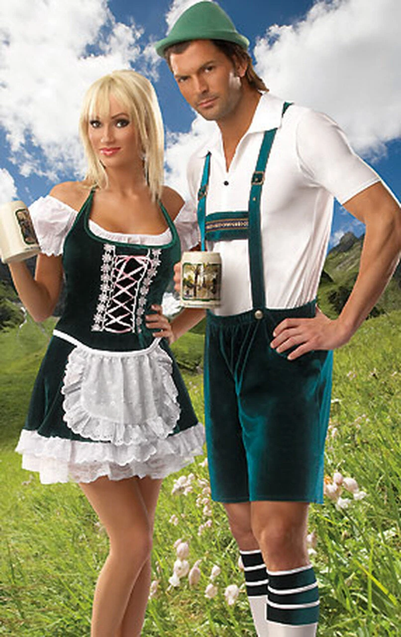 Coquette Mister Lederhosen Costume 2 Coquette Mister Lederhosen Costume - Image 2