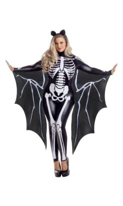 Dreamgirl Plus Size Battie Skeleton Costume
