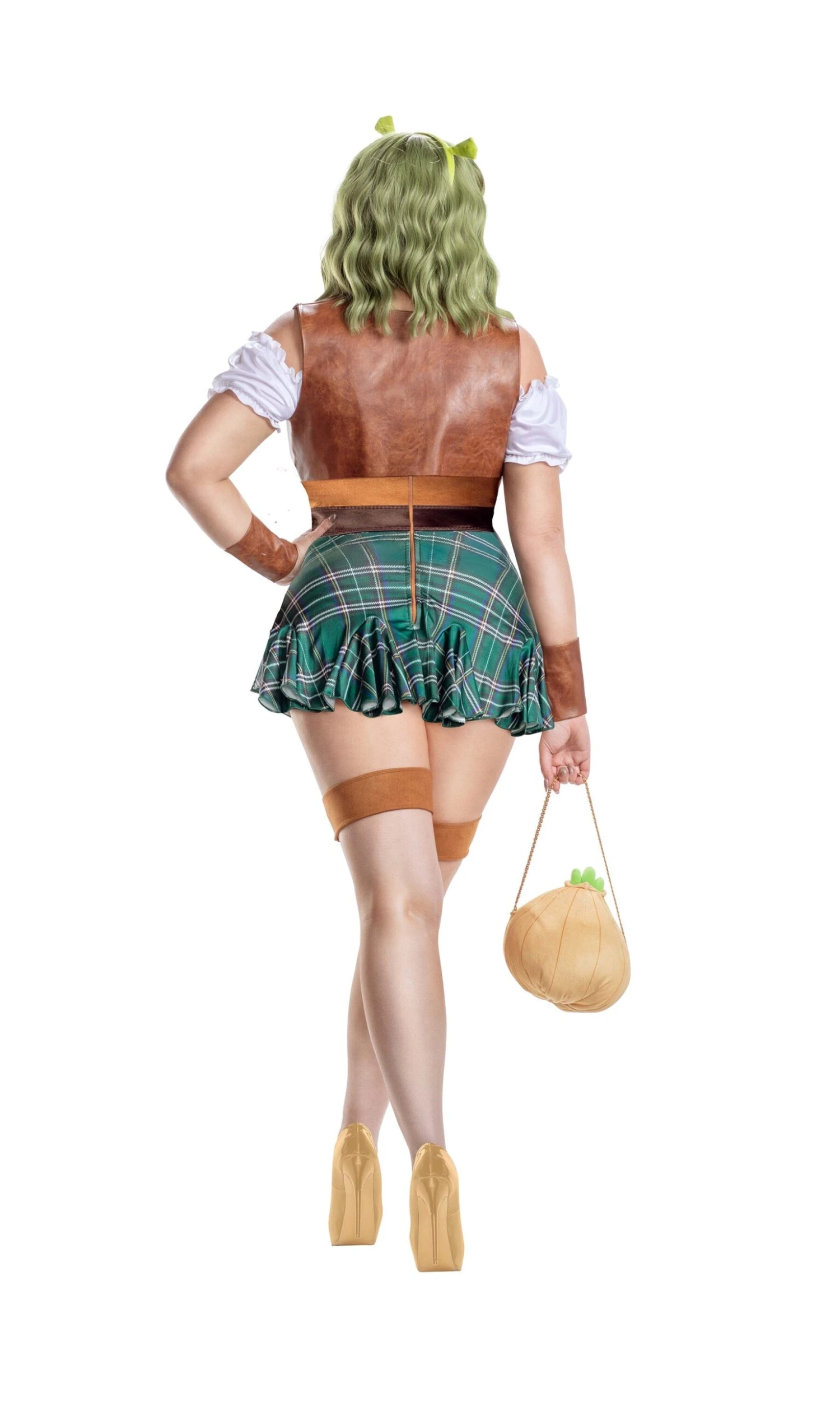 Dreamgirl Plus Size Swamp Ogre Costume 2 Dreamgirl Plus Size Swamp Ogre Costume - Image 2