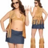 Plus Size Hippie Babe Costume