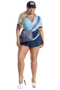 Plus Size Postal Honey Costume