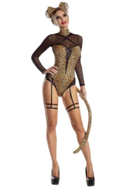Meow Leopard Halloween Costume