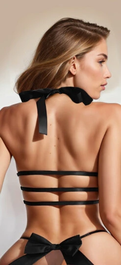 Bow Bra And Panty Lingerie Set -3 Wish Sexy Shop pslRRkZA RTNrhRU