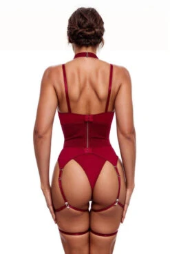 Bow Bra And Garterbelt Set -3 Wish Sexy Shop qhhigEEchleRrM n