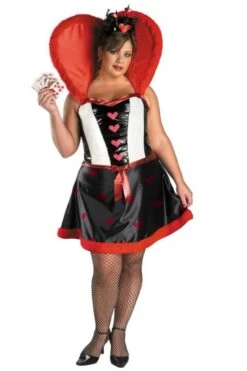 Disguise Plus Size Queen Of Hearts Costume