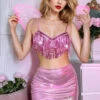 Pink Disco Fairy Costume