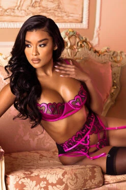 Sweetheart Bra And Garter Set 8 Sweetheart Bra And Garter Set -3 Wish Sexy Shop rcli485 edit 3 front