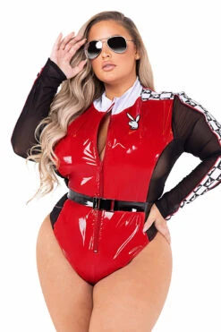 Plus Size Playboy Race Car Driver