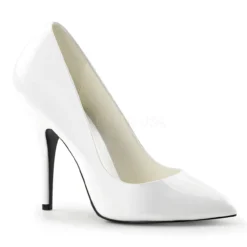 PLEASER 5" White Classic Pump*
